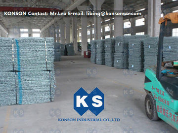 Stainless Steel Stone Gabion Box 2x1x1 with Heavily Zinc Galvanised Wire